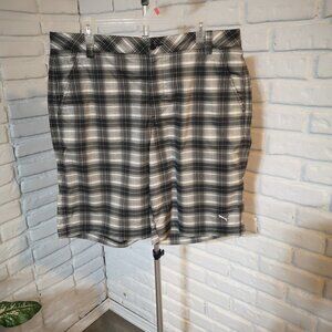 Puma Sport Lifestyle Men's Plaid Golf Shorts